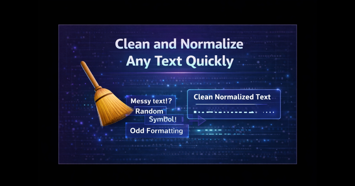 Text Cleaner — Remove Spaces, Fix Formatting Free
